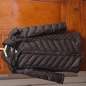 Kenneth Cole, womans XS knee length puffer jacket